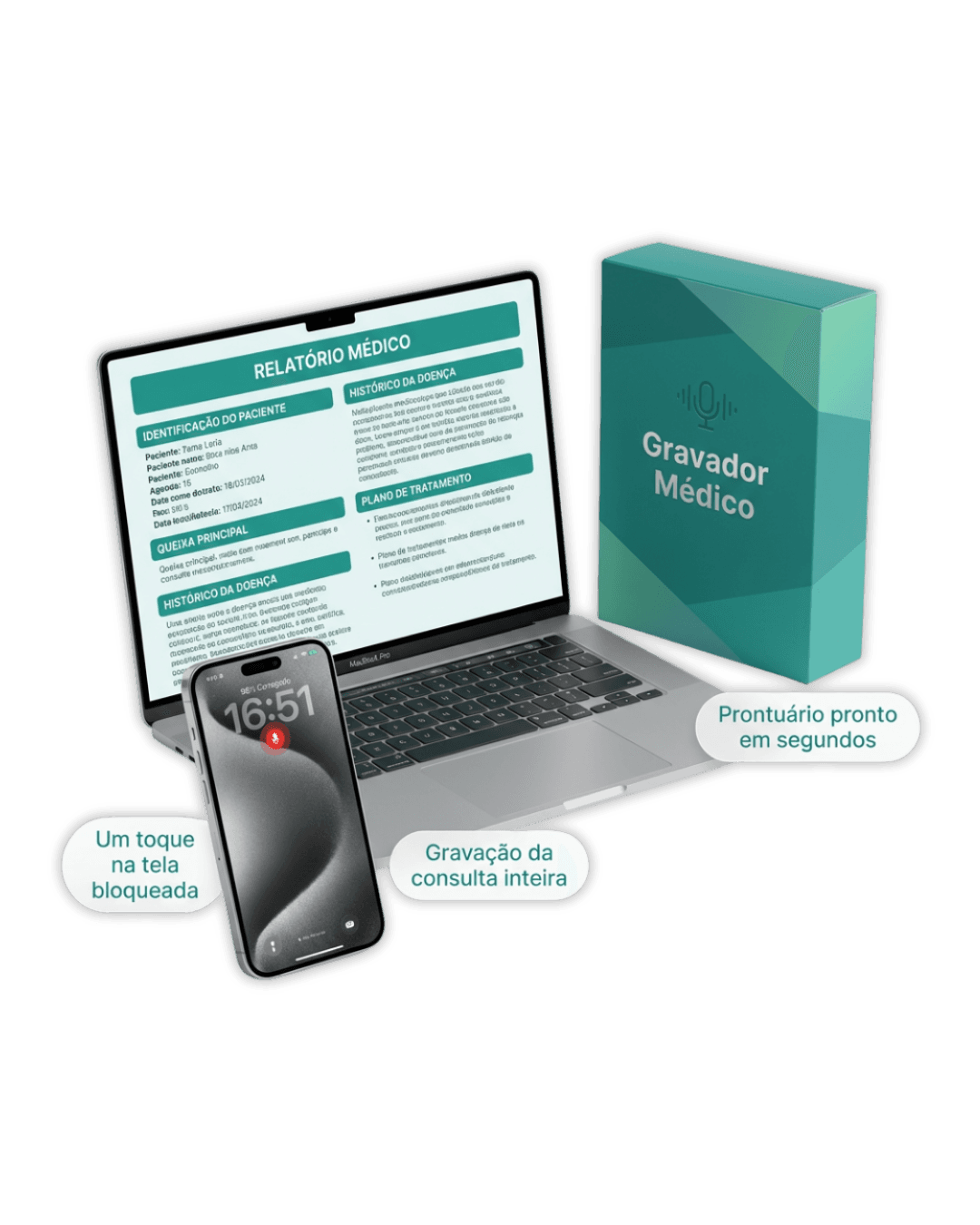 Método Gravador Médico